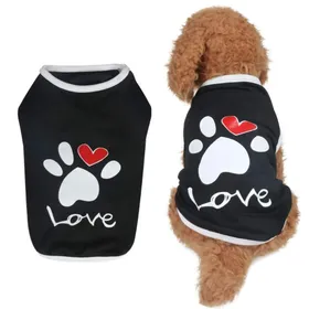 Meilleurs prix pour Vêtements dété pour animaux de compagnie Vêtements pour chiens Gilet damour printemps et été