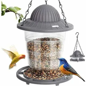 Meilleurs prix pour Mangeoire à Oiseaux Exterieur， Mangeoire Oiseaux Exterieur Suspendue，Pliable Mangeoire Oiseau，Distributeur Graines Oiseaux Maison