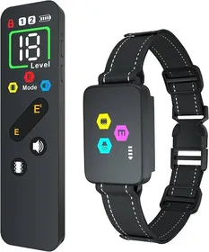 Meilleurs prix pour Meloive Collier de DressagePorte 3000 Mtres3 Modes SonVibrationChoc lectrique avec Verrouillage de noir COLLIER