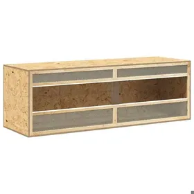 Comparer les prix de Bonne qualité - Terrarium Bois dingénierie 144x46x48 cm - haut de gamme -9407