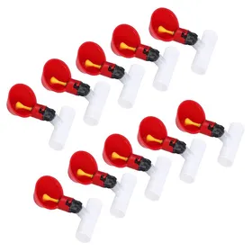 Meilleurs prix pour Tasses deau pour poules - SHIPENOPHY - 10 pièces - Plastique durable - Installation facile - Méthode innovante