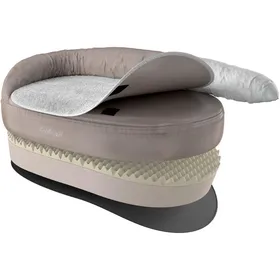 Meilleurs prix pour Knuffelwuff Jessy Lit , Panier, Coussin, Corbeille orthopédique pour chien,  135 x 85 x 32cm, beige