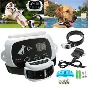 Meilleurs prix pour Électrique Clôture Anti-fugue sans Fil Système Émetteur Collier Etanche Pour Chien F0B712 YYV