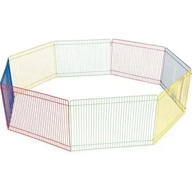 Comparer les prix de Parc pour petits animaux 33 cm multicolore
