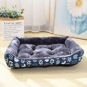 Comparer les prix de Lit pour chientapis de canapéproduits pour animaux de compagnieCoussin Chienaccessoires pour animauxpanier L 55x45cmBlue