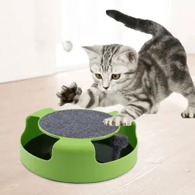 Comparer les prix de Jouet pour chat - ZERONE - Attrape souris - Vert - ABS - Intérieur Vert YYV