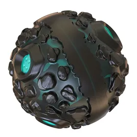 Meilleurs prix pour Balle interactive pour chien - Phoesky - Grinçante - TPR non toxique - 11.6x11.6x11.7 cm - Bleu