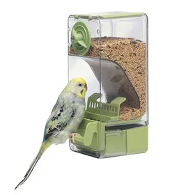 Comparer les prix de Mangeoire Automatique pour Oiseaux Mangeoire à Cage à Oiseaux avec Perruche