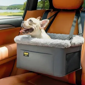 Meilleurs prix pour Siège Auto pour Chien de Petite Taille et Chat Panier Chien Voiture avec Structure en Acier Renforcé Transport  ORGANISEUR DE SIEGE