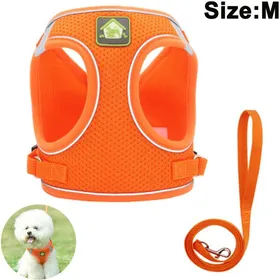 Comparer les prix de Harnais pour chien Harnais de sécurité anti-traction/sans traction Harnais de poitrine pour chien petit/moyen rembourré doux et