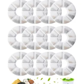 Meilleurs prix pour Filtre pour fontaine à eau - PZCC - Compatible Philips - Triple filtration charbon & résine - 20–25 L - Lot 12 (rond)
