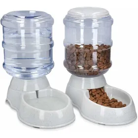Meilleurs prix pour 2x gamelle automatique nourriture + eau 38L – distributeur chat chien lapin Label