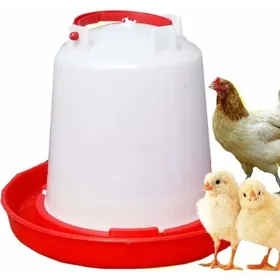 Comparer les prix de Abreuvoir mangeoire pour poules - Virex® - Plastique imperméable - Grande contenance 15 L