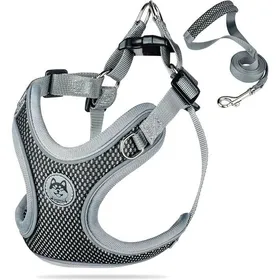 Meilleurs prix pour Harnais Chien Harnais- Anti Traction Chiot Courir Formation Harnais Noir（M）
