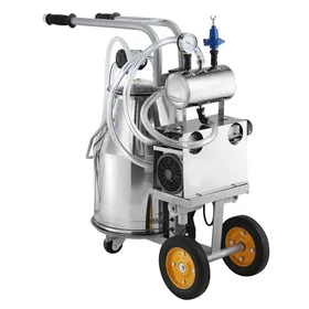 Comparer les prix de Machine à Traire Êlectrique pour Vaches-Duoku-25 L-Équipement de Traite en Acier Inoxydable 304-Efficace et Hygiénique