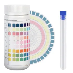 Meilleurs prix pour Bandelettes Test Aquarium - 100 pièces 9en1 pH Nitrite Nitrate Eau Douce Salée Aucuneary