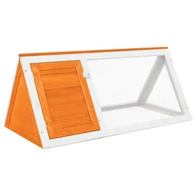 Comparer les prix de Cage pour petits animaux en bois - vidaXL - 98x50x41 cm - Bois de sapin - Grille en fer - Résistant aux intempéries