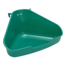 Meilleurs prix pour Bac à Litière dAngle - - Pour Petits Animaux - Plastique Robuste - Facile à Nettoyer - Anti-Déversement