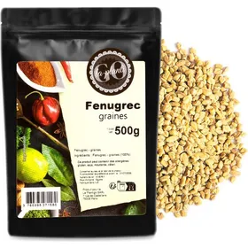 Meilleurs prix pour Fenugrec graines 500 g - LA PLANTIGO