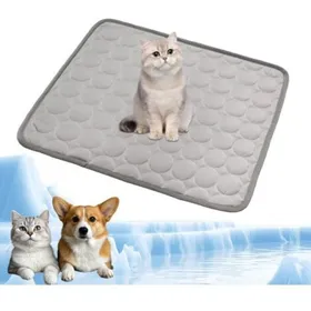 Comparer les prix de Tapis rafraîchissant pour chien et chat - LON® - Auto-rafraîchissant - Gris / M - Imperméable et respirant