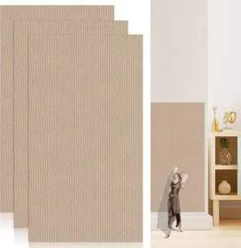 Meilleurs prix pour Lot De 3 Planches À Gratter Autocollantes : Tapis Griffoir Pour Chat, Bande Anti-Rayures, Griffoir Pour Portes De Meubles De Canap