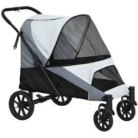 Meilleurs prix pour Poussette pour chien Poussette pour chien pliable pour grands chiens et chats jusquà 30 kg Poussette pour chat avec coussins