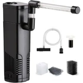 Meilleurs prix pour Filtre daquarium intégré adapté aux aquariums de moins de 20 litres pompe et filtre pour aquarium deau douce ou deau de mer.