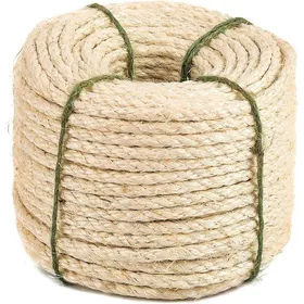 Comparer les prix de Corde de Sisal Naturel 8mm Remplacement Cordage Ancien Accessoire Idéal pour remplacer Poteaux de larbre à Chat (8mm 20m)