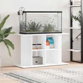 Comparer les prix de BEAU Support pour aquarium blanc 100x40x60 cm - bois d'ingénierie - Contemporain Design 2025 923107538195