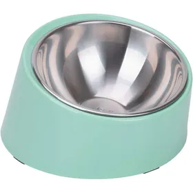 Comparer les prix de Gamelle inclinée à 15° pour chiens et chats - Gamelle inclinée pour bulldog - Antidérapant et anti-déversement - Nourriture
