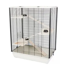 Comparer les prix de INTER-ZOO Diego + Wood beige - cage pour un hamster
