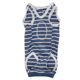 Meilleurs prix pour Combinaison de récupération pour chien chemise post-chirurgie rayée extensible et respirante col réglable taille S. Label