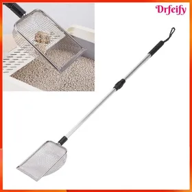 Meilleurs prix pour Pelle à litière pour chat - AKOZON - Télescopique - Inox 304 - Poignée extensible - Long manche 90 cm