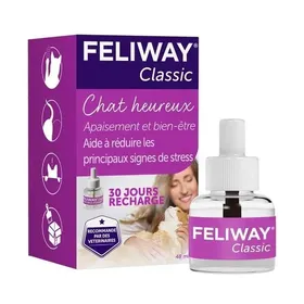 Meilleurs prix pour FELIWAY Classic - Recharge anti-stress calmant 48 ml - 30 jours - Pour chat
