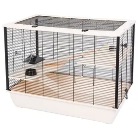 Meilleurs prix pour INTER-ZOO Hugo Wood beige - cage pour rongeurs - 78 x 48 x 58cm