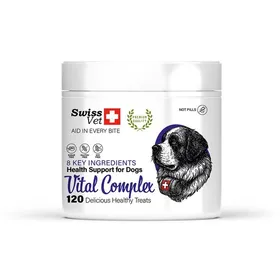 Meilleurs prix pour Complément Alimentaire pour Chien - SwissVet - Immunité & énergie au quotidien - 120 Bouchées Naturelles
