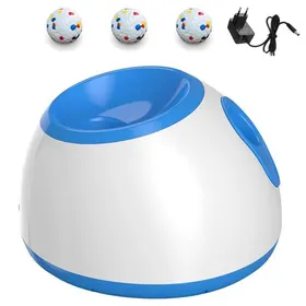 Meilleurs prix pour Lanceur de balles automatique pour chiens machine de lancer de balles flexible pour animaux de compagnie avec 3 balles