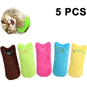 Meilleurs prix pour Lherbe à chat Coussin (5 Pièces) Knuddelkissen  Schmusekissen extra naturelle Catnip pour les Câlins et les Jeux  Naturel Jo