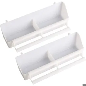 Comparer les prix de Mangeoire Oiseaux Intérieur/Extérieur en Plastique – Abreuvoir & Nourriture pour Perruches