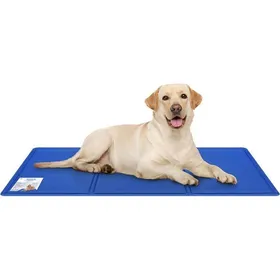 Meilleurs prix pour Tapis Rafraîchissant 90x50cm pour Grand Chien – Gel Non Toxique & Étanche