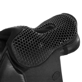 Comparer les prix de Couvre-siège d'équitation Acavallo Ortho-pubis Pour Sauts Gel-out Dri-lex - Noir - M