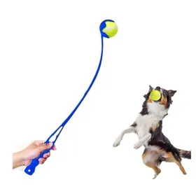 Meilleurs prix pour Lanceur de balle - Air Strike - 28 Pouces - Ergonomique - Durable - Pour chiens moyens multicolore JOUET