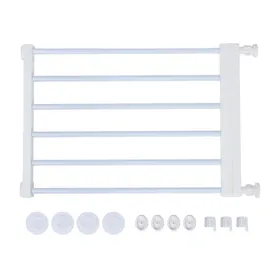 Meilleurs prix pour Barrière ajustable pour chiens - ULISEM - Portillon bas 36cm - Blanc - Installation sans perçage - Acier et ABS