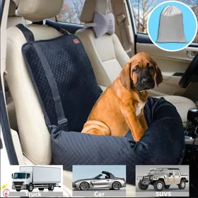 Meilleurs prix pour BO&CHAO Siège dauto pour Chien Petit et Moyen Matériau Doux et Court en Peluche offrant Un Environnement de Voyage Confortable