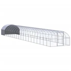 Comparer les prix de BEAU Enclos extérieur Poulailler dextérieur - Volière - 3x20x2 m Acier galvanisé mode170684