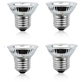 Comparer les prix de Ampoule chauffante UVA+UVB 50W E27 pour reptiles et amphibiens blanc chaud 2700K (lot de 4)