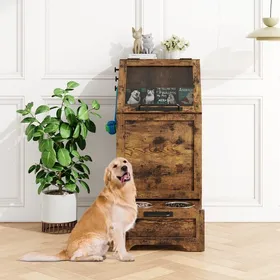 Comparer les prix de Station dalimentation pour chien marron