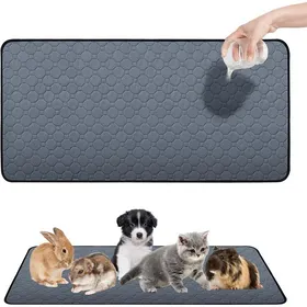 Meilleurs prix pour PIPI Pads Pour Cochons DInde : 120 X 60 Cm - Lavables - Absorbants - Tapis Pipi Pour Cochon DInde - Tapis Antidérapant Pour