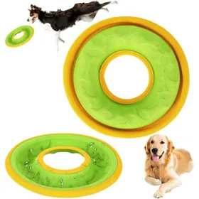 Meilleurs prix pour Frisbees pour Chien 23cm Frisbee Jouet pour Chiens Disque à Lancer en Résistant pour jouets de dressage pour animaux de compagnie