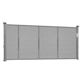 Comparer les prix de Barrière de sécurité rétractable - DUOKU - SH20.006BB-280CD - 280 cm - 87 cm - Gris